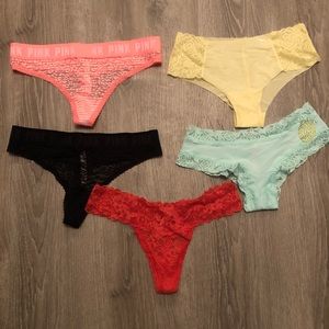 10 NWOT (M) PINK Panties- Lot